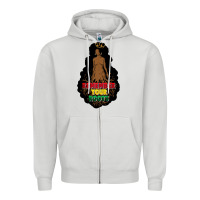 Dove Grey Remember your roots Zipper Hoodie - FaDigitalArtStudio
