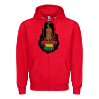 Red Remember your roots Zipper Hoodie - FaDigitalArtStudio