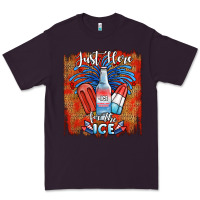 Plum just here for the ice Premium Tee - JahusDesignShop