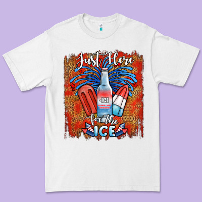 Just Here For The Ice Premium Tee Designed By Jahusdesignshop