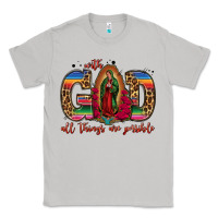 Moon Dust with god all things are possible lady of guadalupe Classic Tee - Jasminsmagicworld