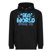 Black Whale Hello There Sea World Birthday Boy Heavyweight Hoodie - CowhideDigitalArt