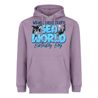 Lavender Whale Hello There Sea World Birthday Boy Heavyweight Hoodie - CowhideDigitalArt