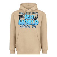 Mushroom Whale Hello There Sea World Birthday Boy Heavyweight Hoodie - CowhideDigitalArt