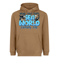 Toasted Coconut Whale Hello There Sea World Birthday Boy Heavyweight Hoodie - CowhideDigitalArt