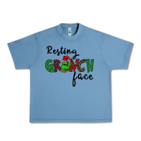 Pebble Blue Merry Grinch Mas Urban Heavy Tee - Bettercallsaul