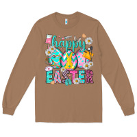 Toasted Coconut Happy Easter eggs Nurse Long Sleeve Tee - NancyCooperArtShop