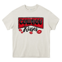 Cream cowboy kisses Heavy Core Tee - MaliasSmallBusiness