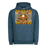 Pigment Midnight Navy Thick thighs pumpkin pies Urban Hoodie - Artiststas