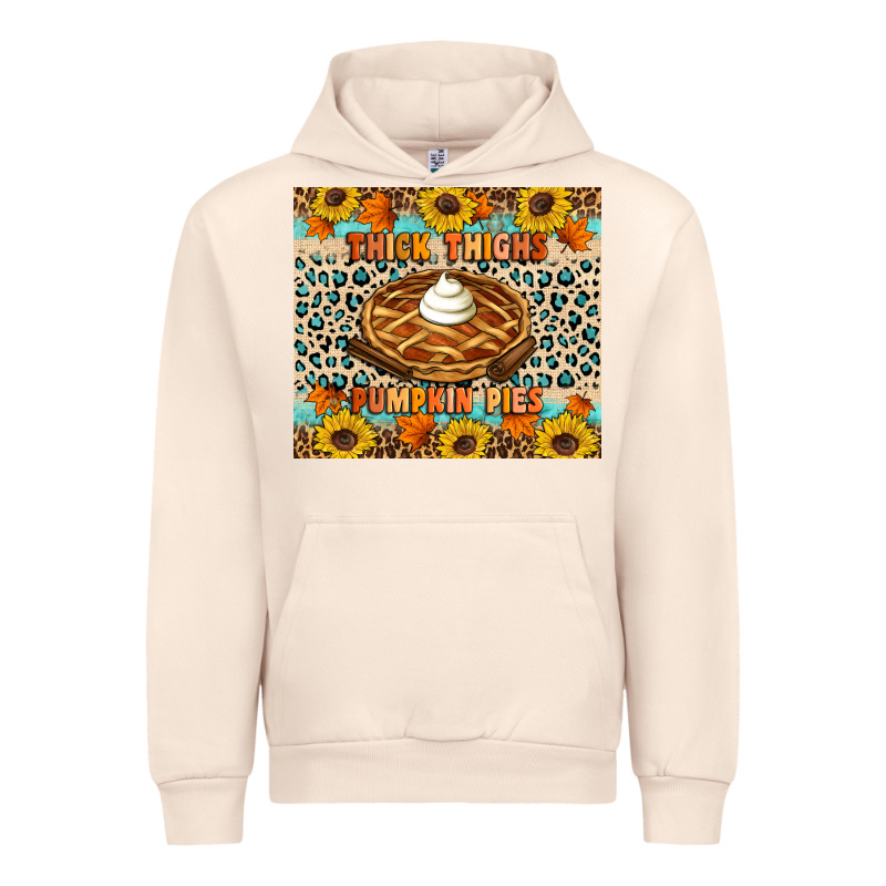 Thick Thighs Pumpkin Pies Urban Hoodie by Artiststas | Teevron