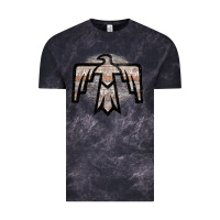 Cloud Black Western Light Aztec Thunderbird Vintage Tee - Bettercallsaul