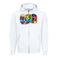 White Au-some dad Autism Zipper Hoodie - FaDigitalArtStudio