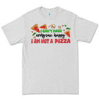 Dove Grey i cant make everyone happy i an not a pizza Premium Tee - MaliasSmallBusiness