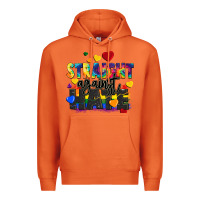 Carrot straight against hate Premium Hoodie - FaDigitalArtStudio