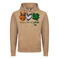 Vintage Coffee peace love st patrick's day Vintage Hoodie - Bettercallsaul