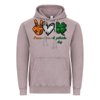 Vintage Zinc peace love st patrick's day Vintage Hoodie - Bettercallsaul