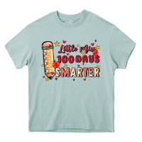 Arona little miss 100 days smarter Heavy Core Tee - MaliasSmallBusiness