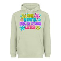 Matcha one mental break dowm later Heavyweight Hoodie - CowhideDigitalArt