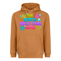 Meerkat one mental break dowm later Heavyweight Hoodie - CowhideDigitalArt