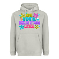 Moon Dust one mental break dowm later Heavyweight Hoodie - CowhideDigitalArt