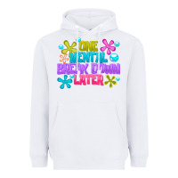 White one mental break dowm later Heavyweight Hoodie - CowhideDigitalArt
