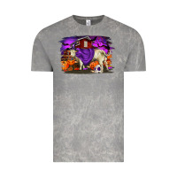 Cloud Rock Charolais Bull Halloween Vintage Tee - RanaPortraitStore