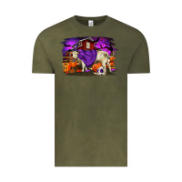 Charolais Bull Halloween Vintage Tee | Teevron