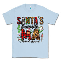 Dusty Blue santa's favorite ma medical assistant Classic Tee - Jasminsmagicworld