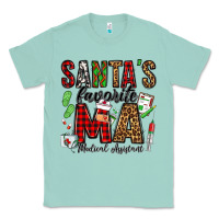 Seafoam santa's favorite ma medical assistant Classic Tee - Jasminsmagicworld