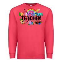 Cardinal Kindergarten Teacher Life Premium Sweatshirt - LillyAllenDesigns