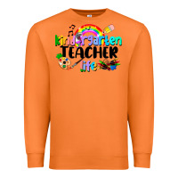 Carrot Kindergarten Teacher Life Premium Sweatshirt - LillyAllenDesigns