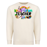 Sandshell Kindergarten Teacher Life Premium Sweatshirt - LillyAllenDesigns
