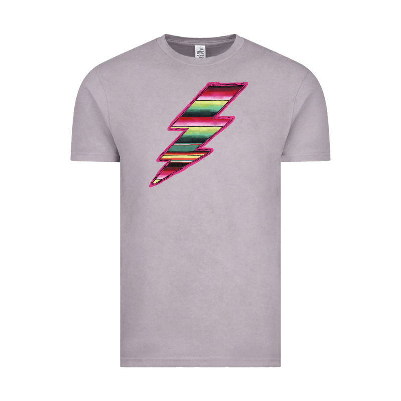 Pink Serape Lightning Vintage Tee by Bettercallsaul | Teevron
