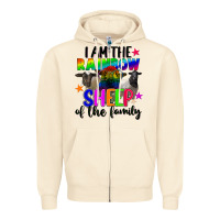 Sandshell I am the rainbow sheep of the family Zipper Hoodie - FaDigitalArtStudio