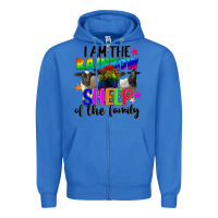 True Royal I am the rainbow sheep of the family Zipper Hoodie - FaDigitalArtStudio