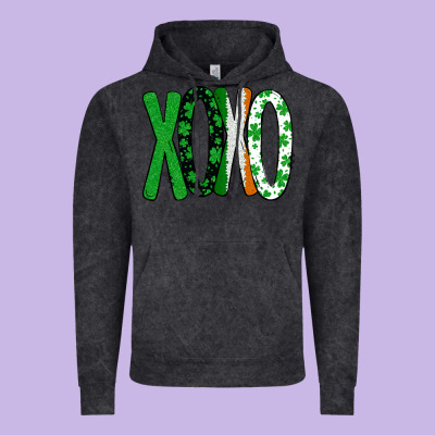 St. Patrick's Day Xoxo Vintage Hoodie Designed By Bettercallsaul