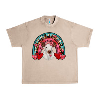 French Oak valentines heifer rainbow Urban Heavy Tee - JahusDesignShop