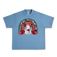 Pebble Blue valentines heifer rainbow Urban Heavy Tee - JahusDesignShop
