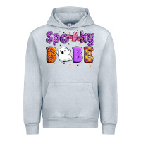Heather Grey spooky babe Urban Hoodie - Artiststas