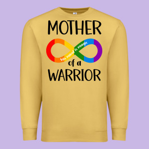 Mother Of Warrior Premium Sweatshirt Designed By Cowhidedigitalart