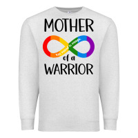 Oatmeal Heather Mother Of Warrior Premium Sweatshirt - CowhideDigitalArt