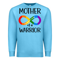 Ocean Blue Mother Of Warrior Premium Sweatshirt - CowhideDigitalArt