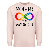 Pale Pink Mother Of Warrior Premium Sweatshirt - CowhideDigitalArt