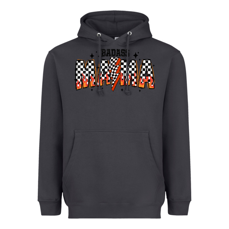 Baddas Mama Heavyweight Hoodie by CowhideDigitalArt | Teevron