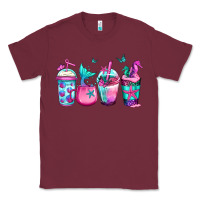 Burgundy mermaid underwater coffee Classic Tee - Jasminsmagicworld