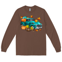 Chestnut Fall Farm Truck Long Sleeve Tee - texasbilliewilder