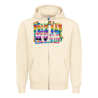 Sandshell Free dad hugs pride Zipper Hoodie - FaDigitalArtStudio