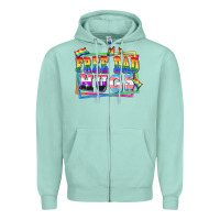 Seafoam Free dad hugs pride Zipper Hoodie - FaDigitalArtStudio