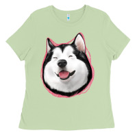 Matcha husky Ladies Tee - Jasminsmagicworld