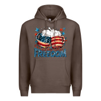 Coffee Tastes like freedom Premium Hoodie - FaDigitalArtStudio